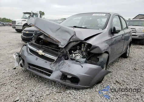 2009 Chevrolet Aveo Ls from USA, damaged, VIN KL1TD56E99B390316